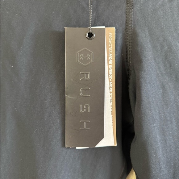 UNDER ARMOUR Leggings W UA Rush Run Stamina Compression Tight Black Size Medium - Picture 9 of 11